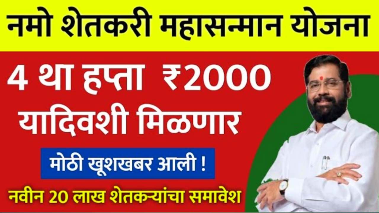 Namo Shetkari Yojana Instalment: नमो शेतकरी योजनेचा चौथा हप्ता येणार शासन निर्णय आला! पहा